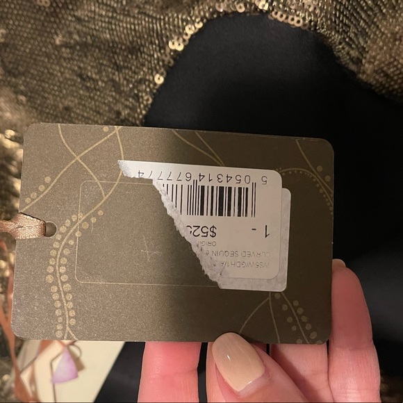 Ted Baker Curved Sequin Bodice Dress - Picture 6 of 6